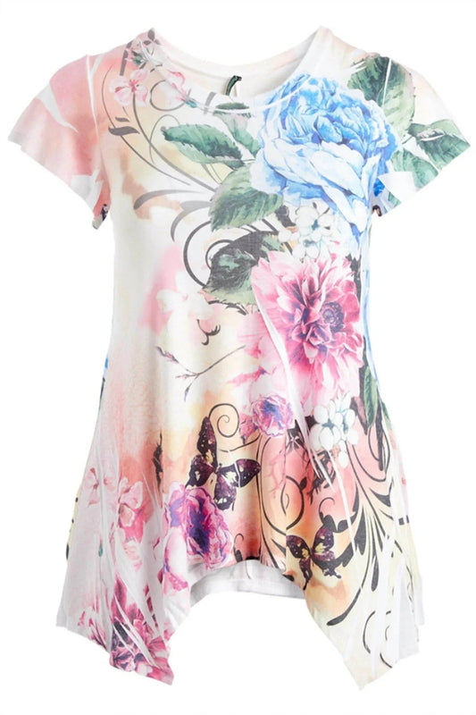 Women's Floral Print Tunic