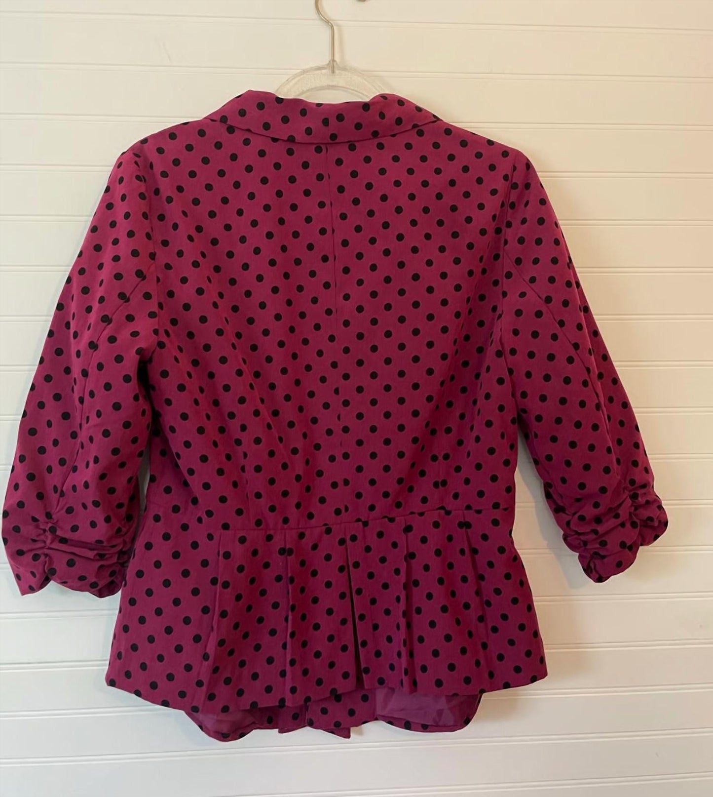 Damen-Blazer mit Polka-Dots