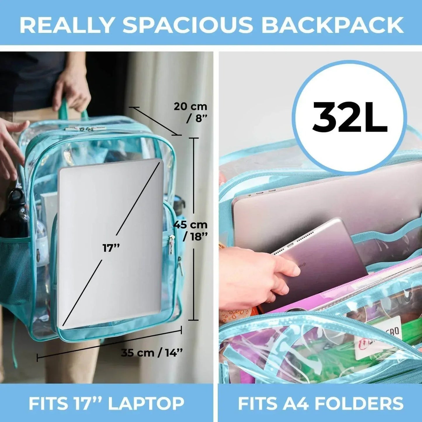 Women's Clear Backpack