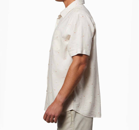 Coastline Short Sleeve Button Up Shirt