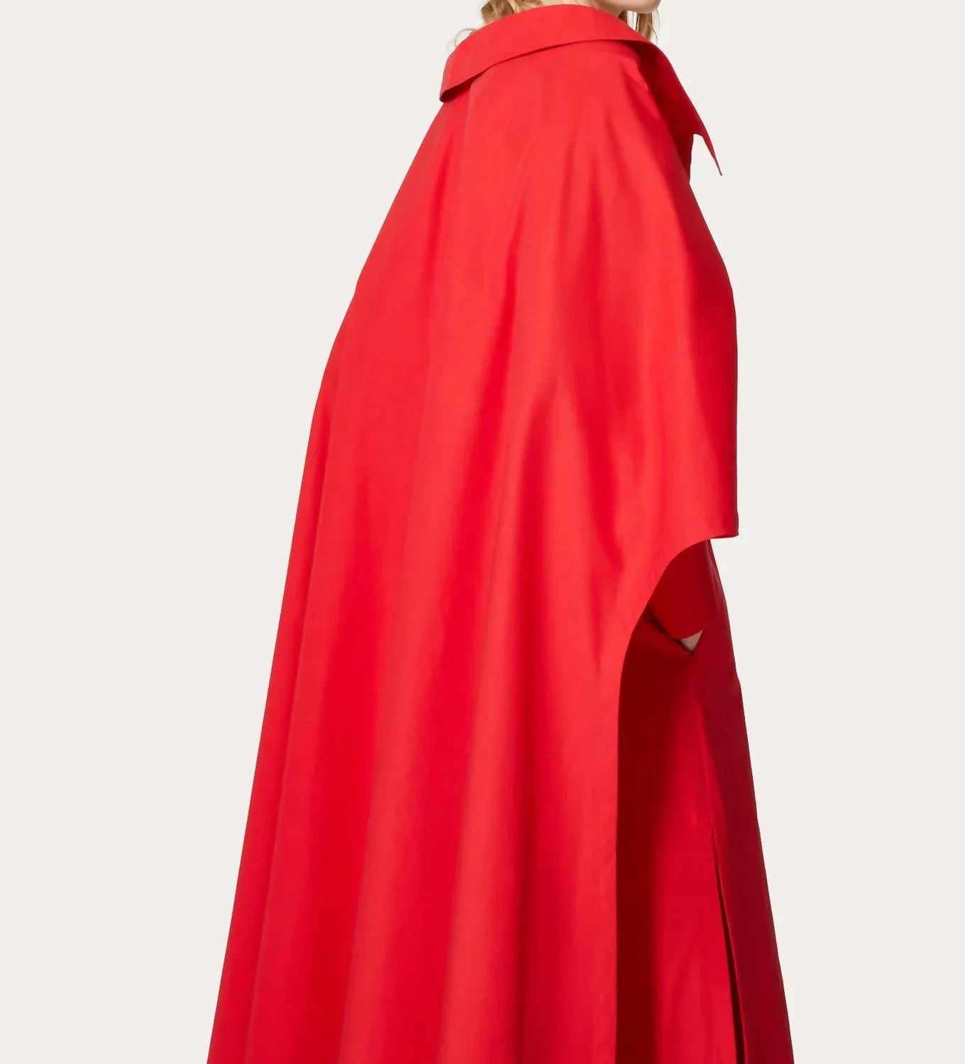 Kleid aus kompakter Popeline