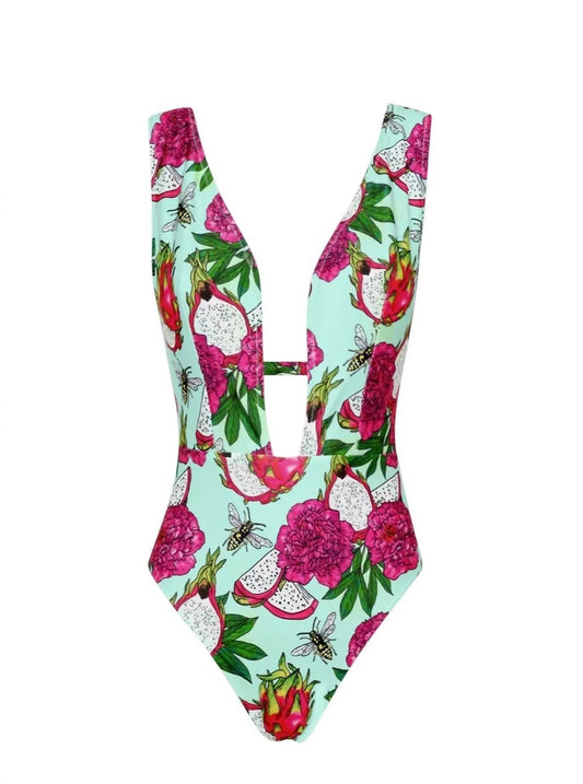 Women's Plunge One Piece Swimsuit