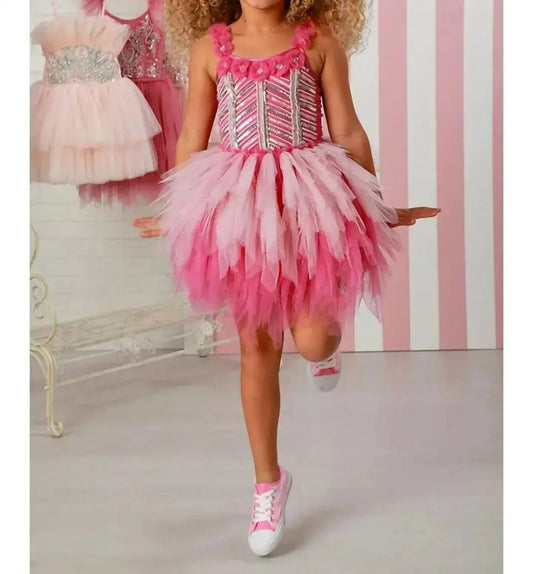 Mädchen Ärmelloses Tutu-Kleid Emma