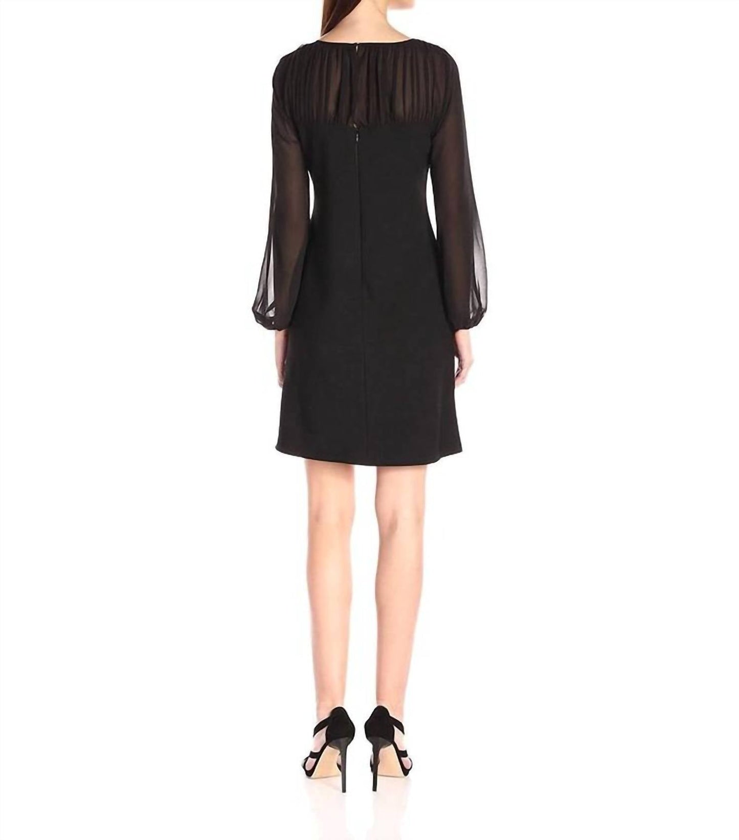 Long Sleeve Shift Party Dress