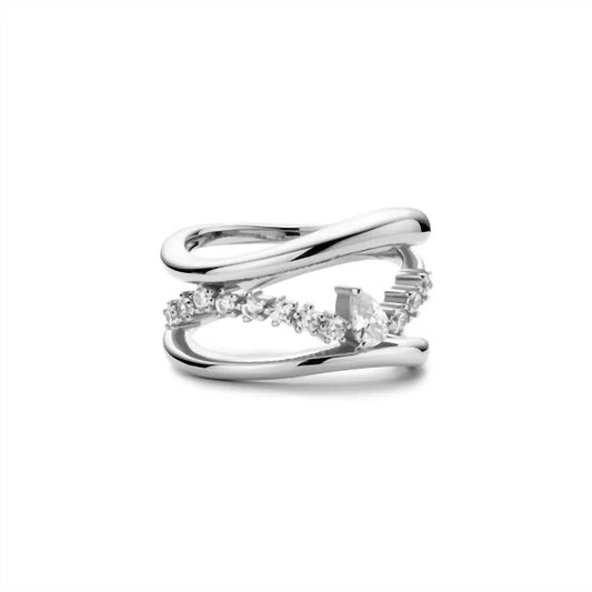 Women's Sparkle Teardrop Ring