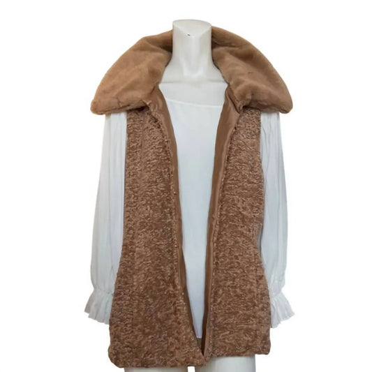 Women's Faux Fur Vest