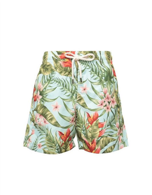 Boy's Printed Swim Shorts