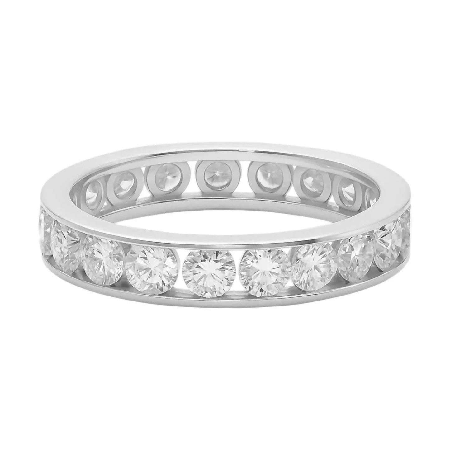 Women's Moissanite Eternity Band Ring