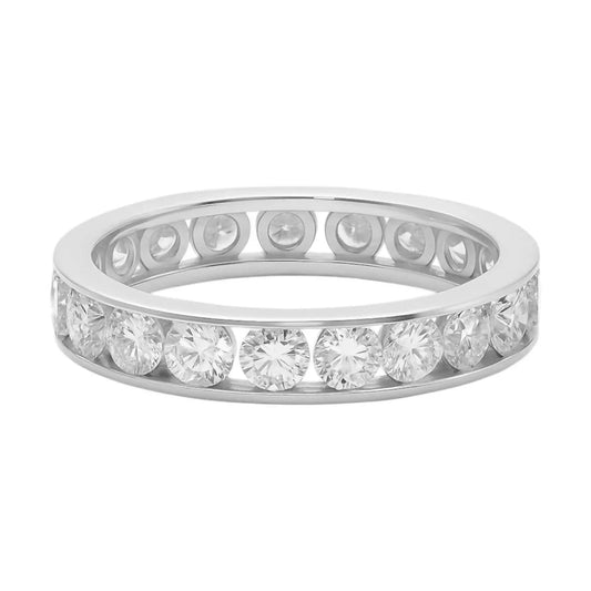 Women's Moissanite Eternity Band Ring