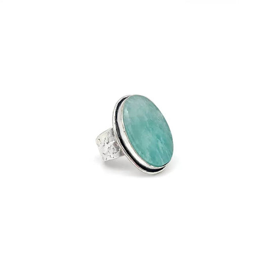 Women's Kashi Semiprecious Oval Stone Ring