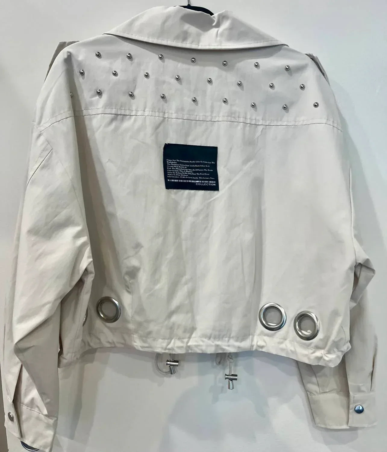 Women's Lightweight Jacket with Grommets