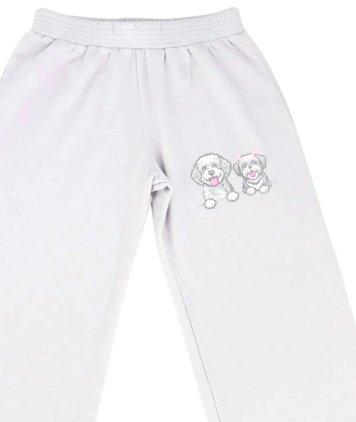 Mädchen Pup Party Sweatpants mit weitem Bein