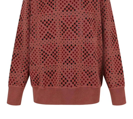 Crewneck Polka Dot Sweatshirt