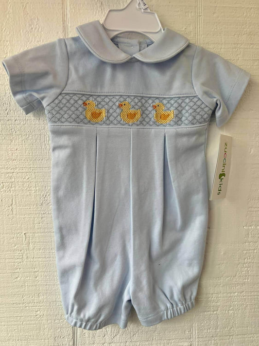 Baby's Smocked Duck Romper