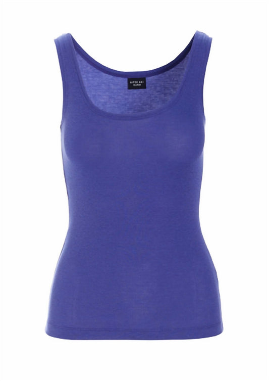 Damen-Atlas-Rippen-Tanktop