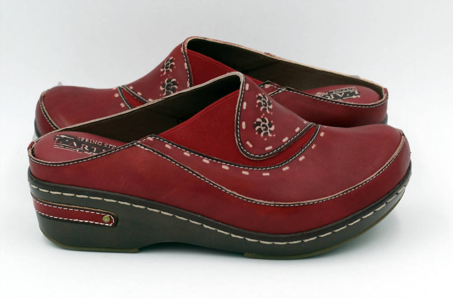 Women's Chino Leather Clogs