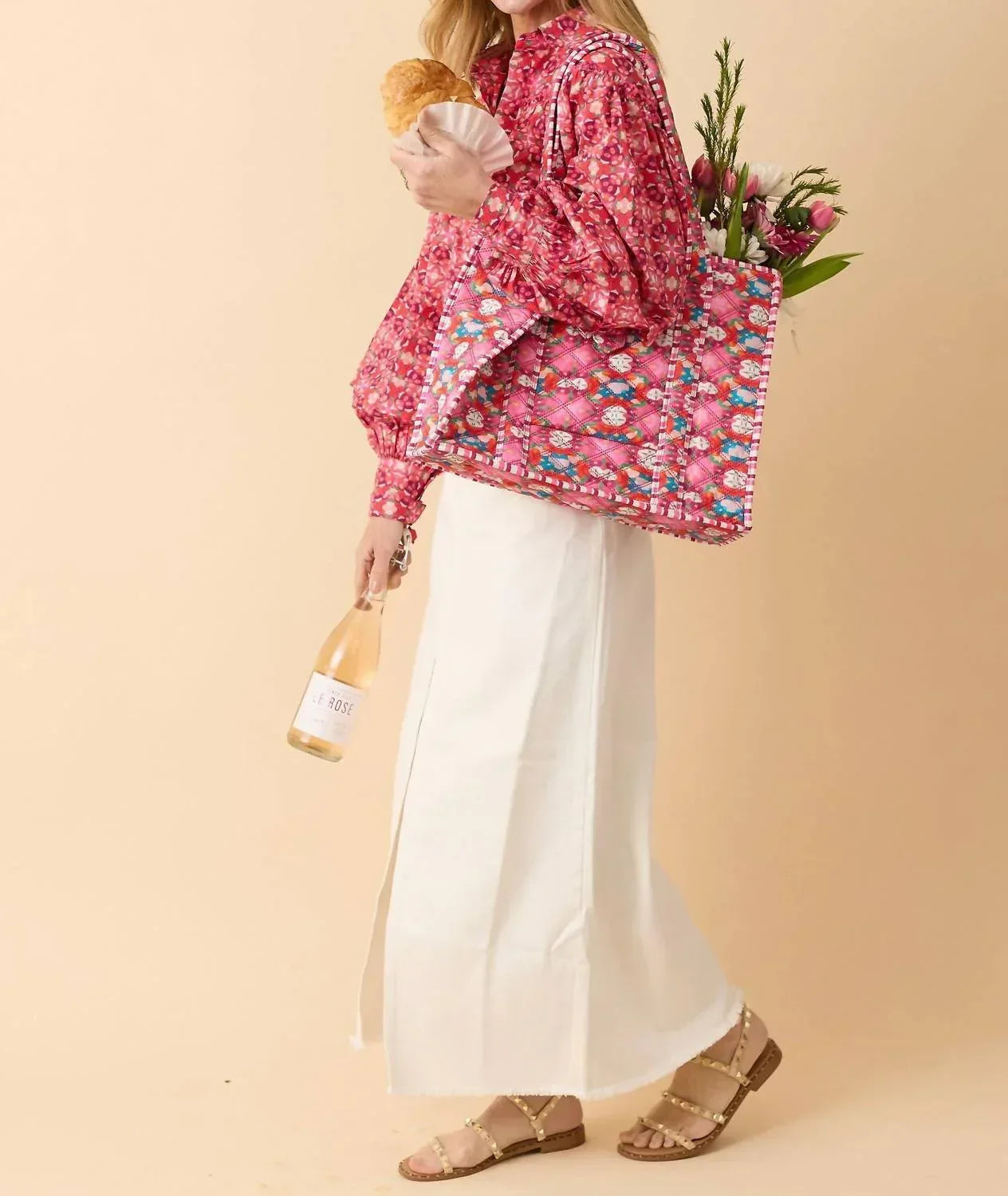 On The Road Quilted Tote