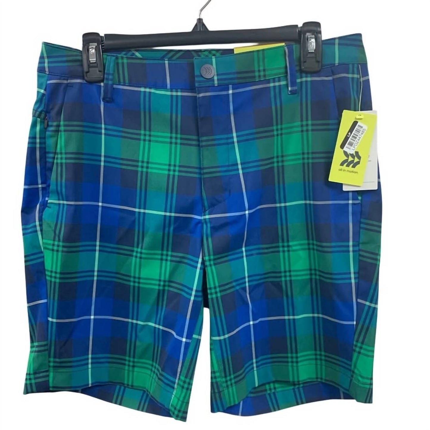 Herren Quick Dry Feuchtigkeitsableitende Golf-Shorts mit sicherer Tasche – 2er-Pack