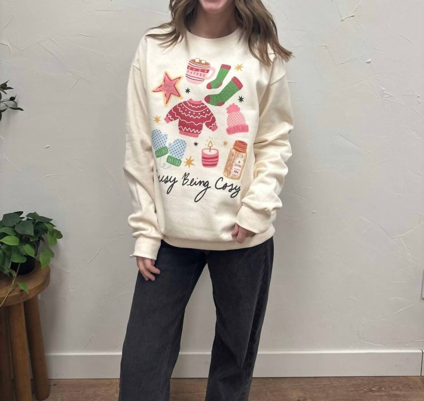 Busy Being Cozy Sweatshirt