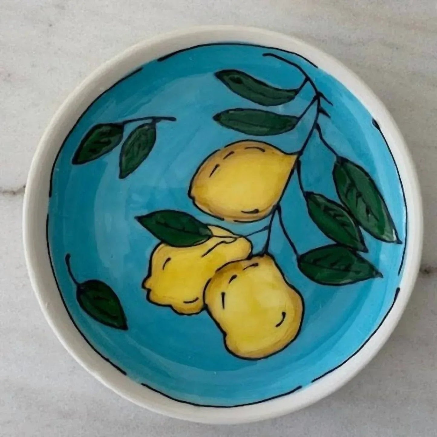 Amalfi Zitronen-Dessertteller