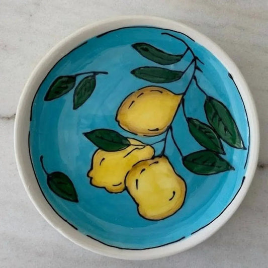 Amalfi Lemon Side Plate