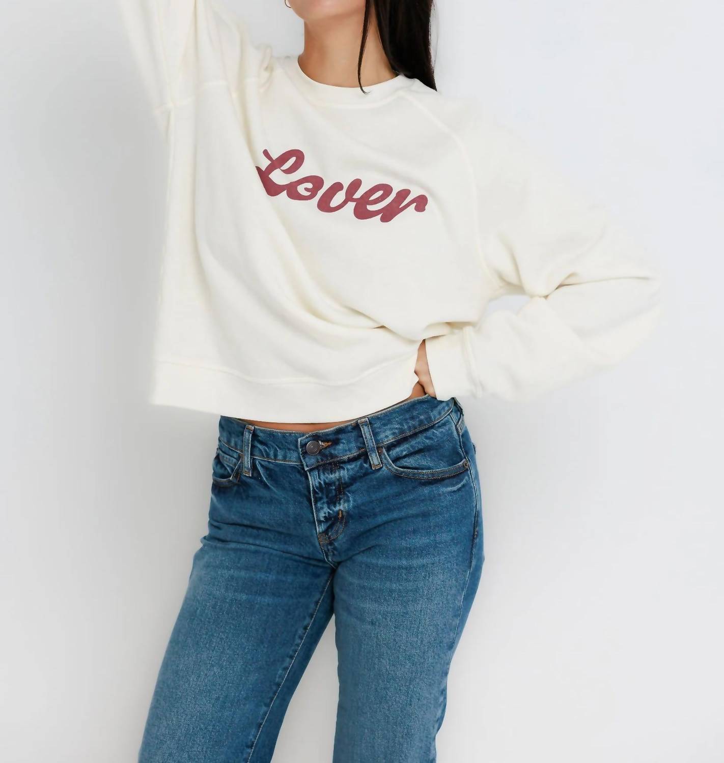 Lover Raglan Crew Top