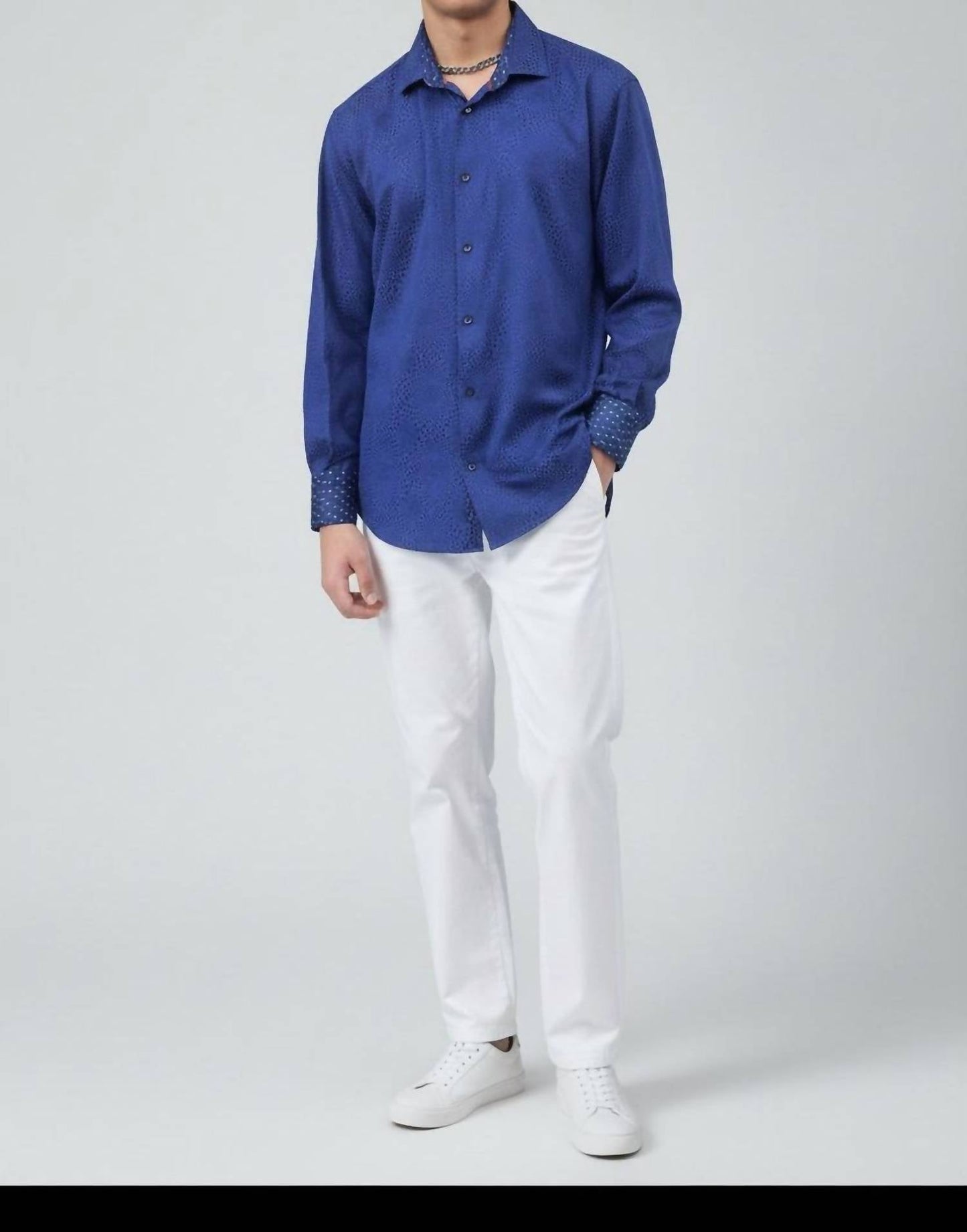 Figurbetontes Smart-Casual-Hemd
