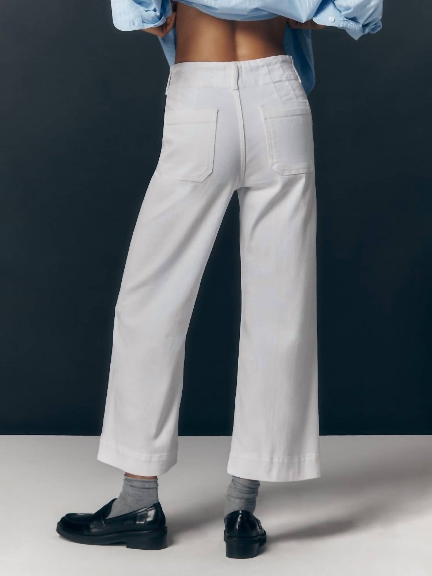 Colette Jeans mit verkürztem weitem Bein