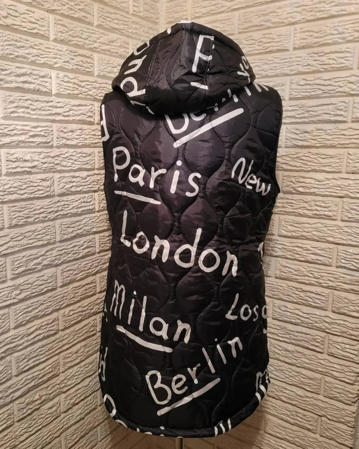 Women's Reversible City Puffer Vest