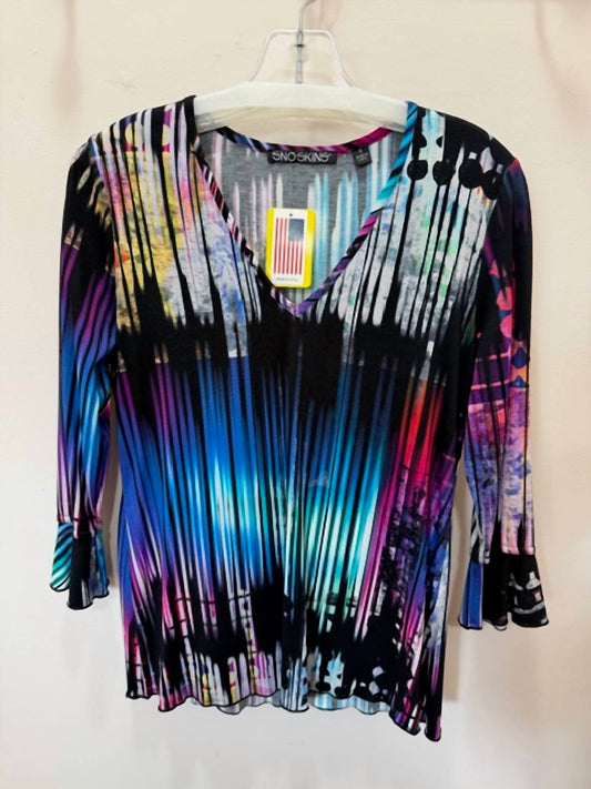 Women's V-neck Bell Sleeve Top