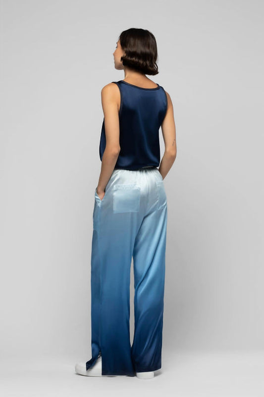 Baimy Wide Leg Silk Pants