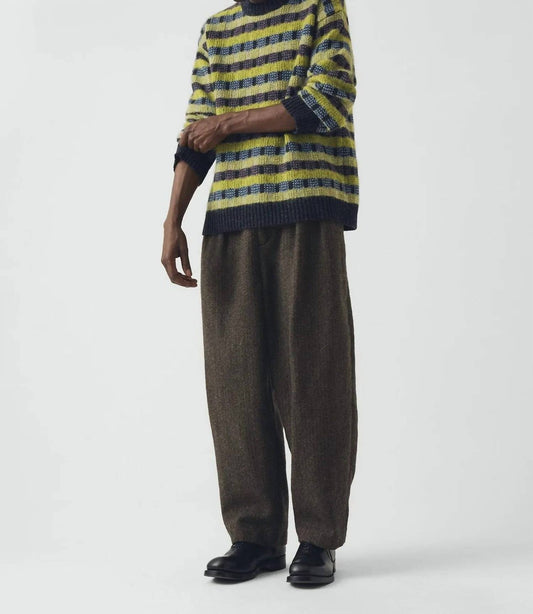 Wool Blend Jacquard Sweater