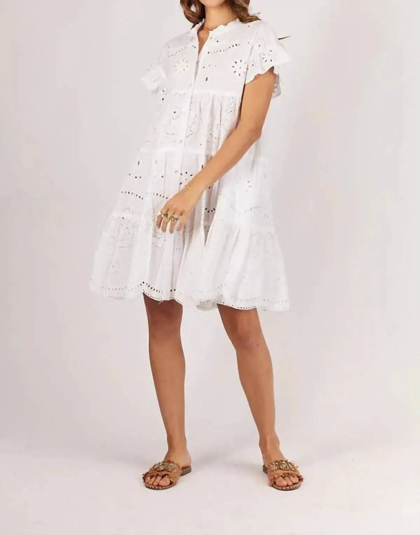 Rosen-Minikleid