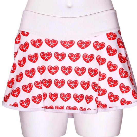 Women's Love O Tennis Skirt