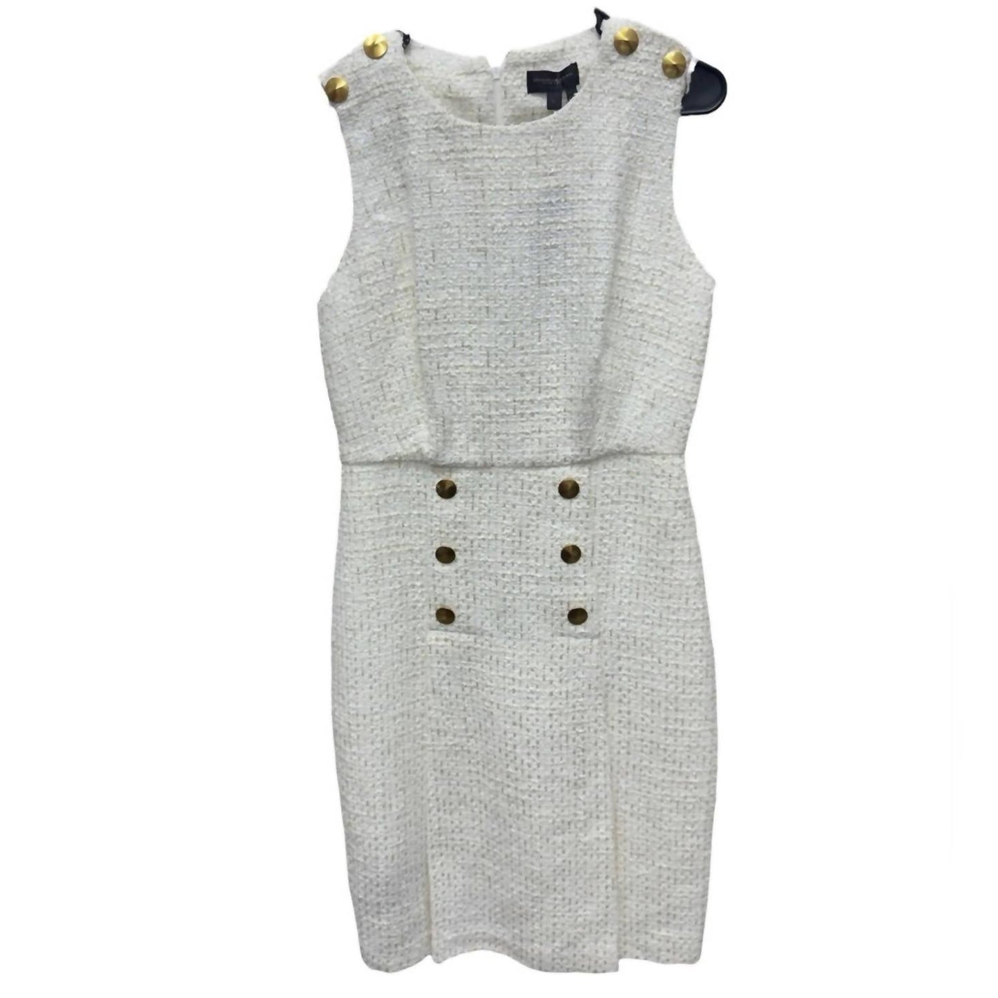 Midi-Strickkleid mit Rundhalsausschnitt