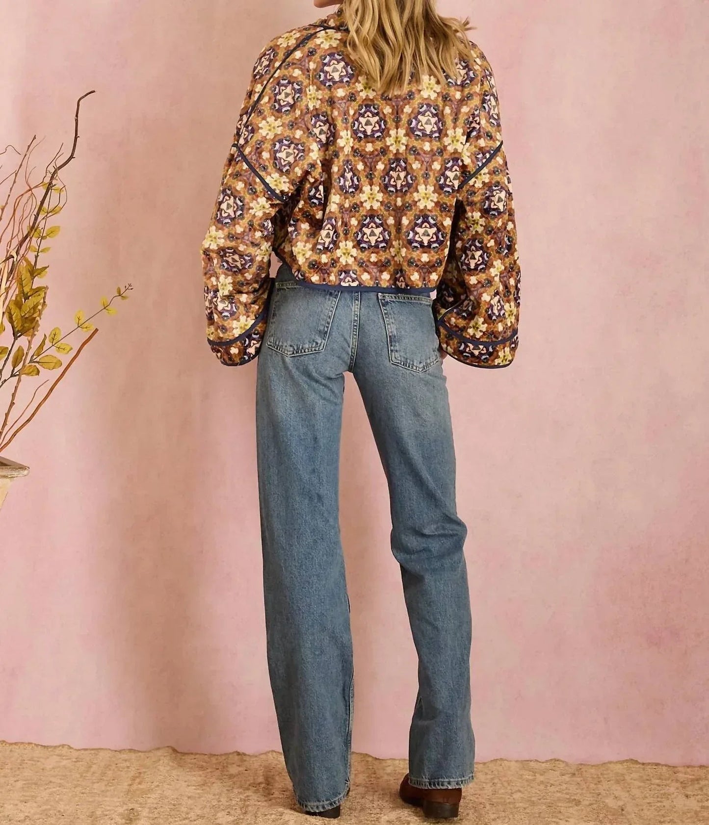 Porter Velvet Quilted Jacket