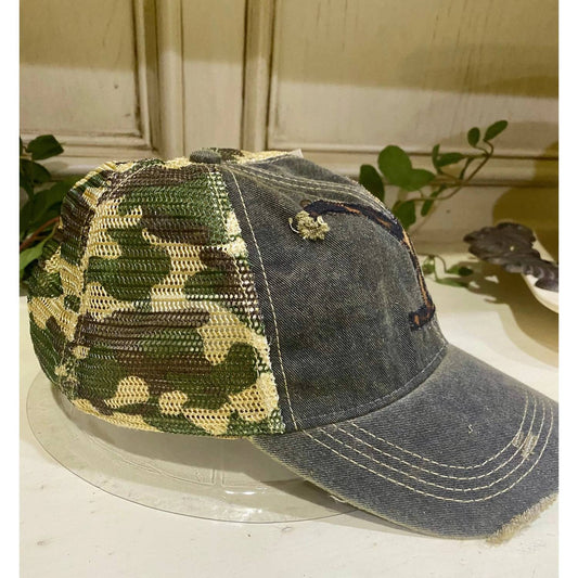 Women's Leopard Y Trucker Cap