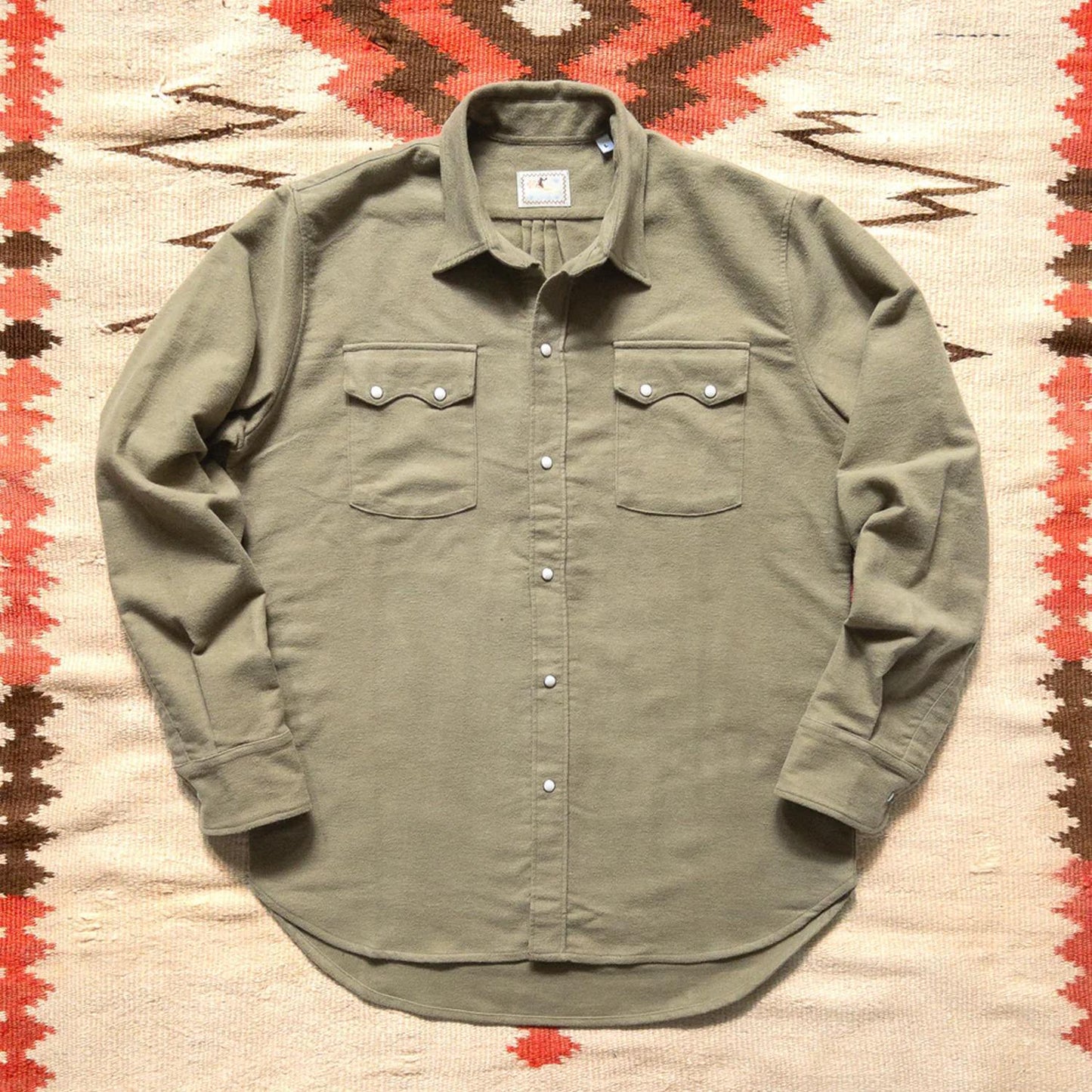 Men's Moleskin Pearlsnap Shirt
