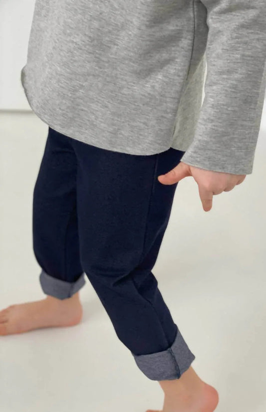 Unisex Jeanshose mit geradem Bein