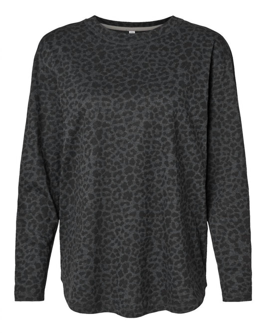 Women's Spotted Leopard Tee Top