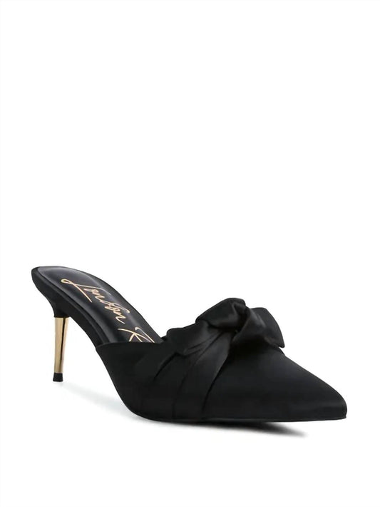 Women's Satin High Heel Shoe