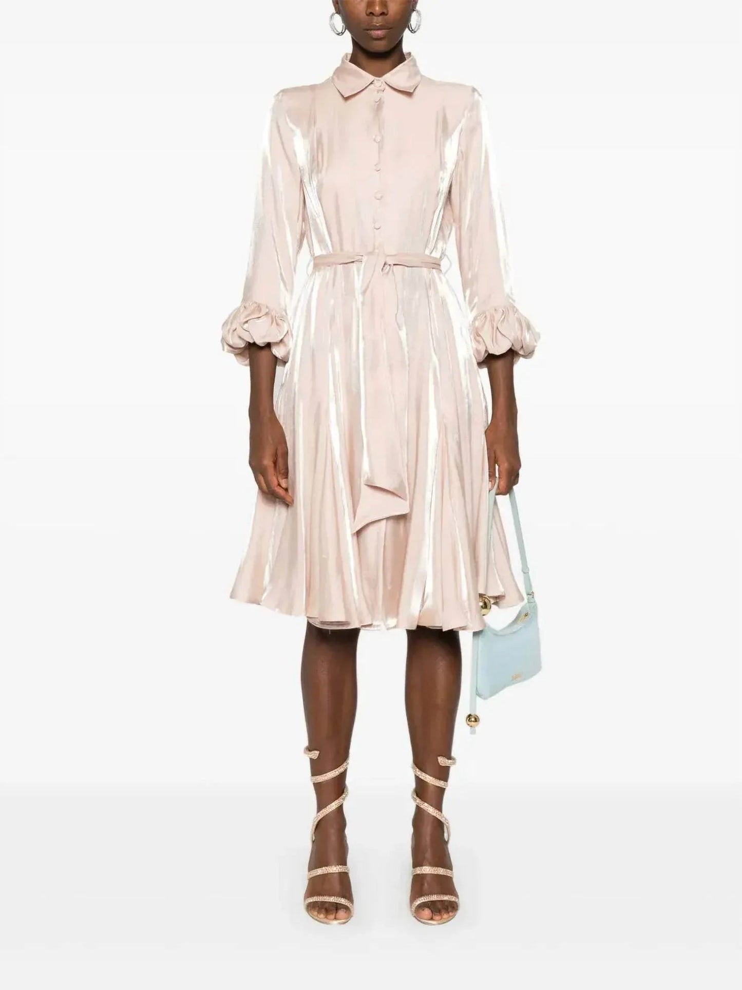 Carina Knee Length Flared Dress