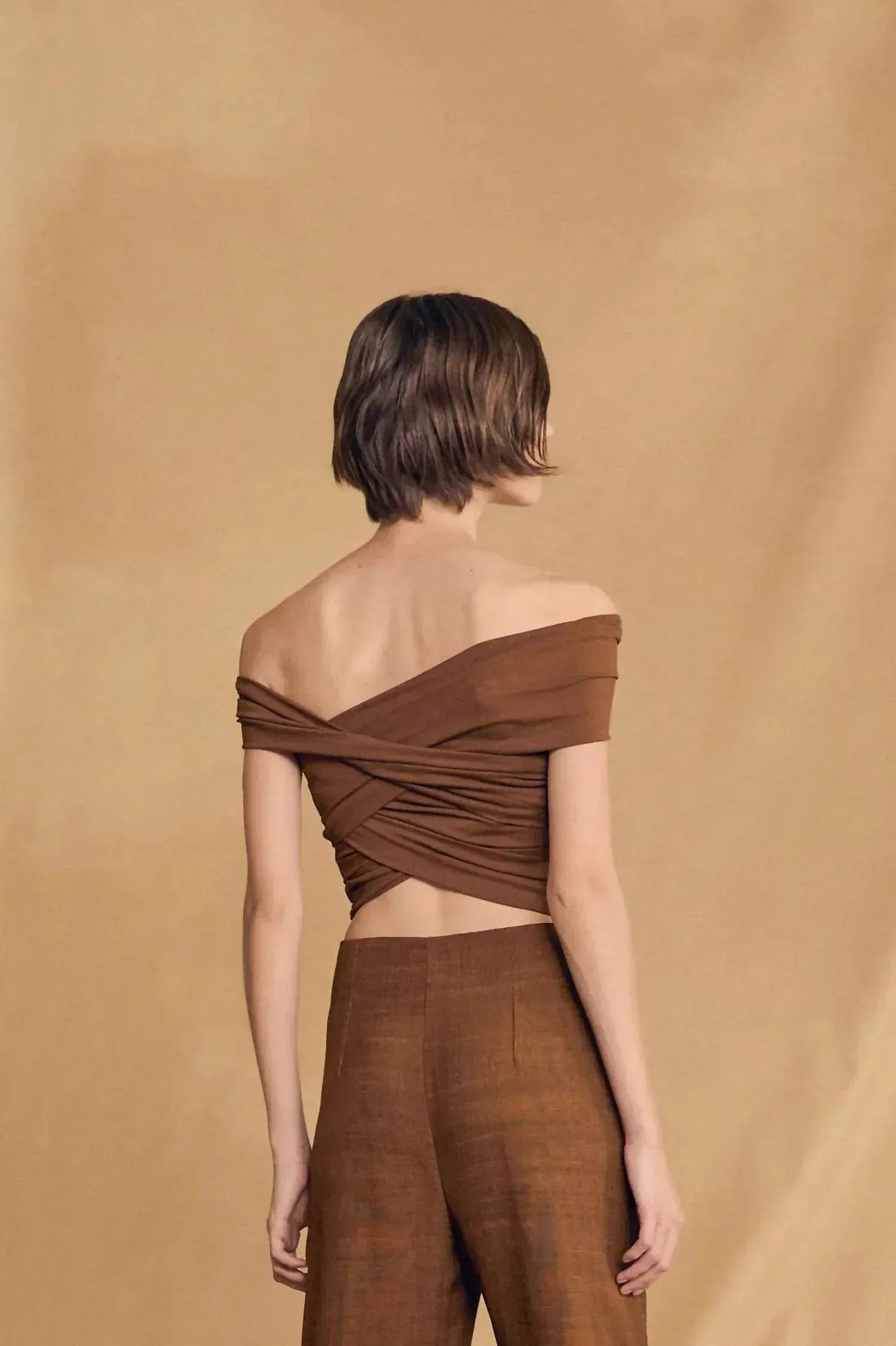 Canela Crop Top