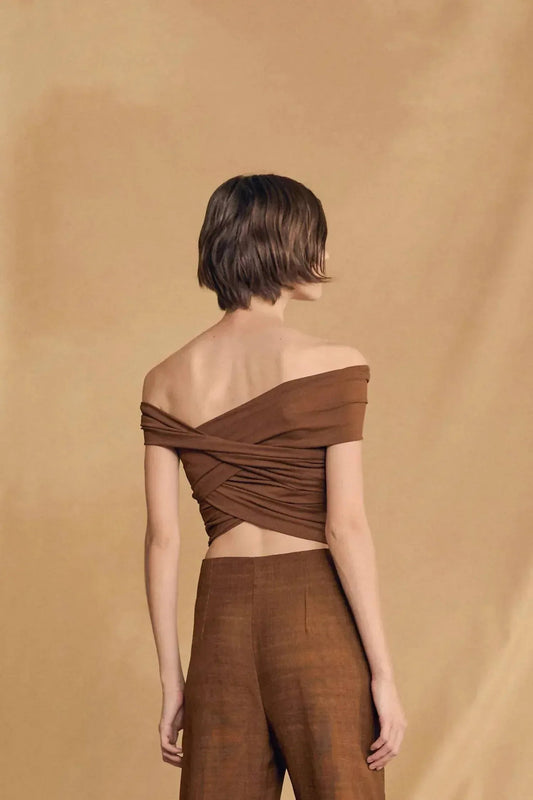 Canela Crop Top