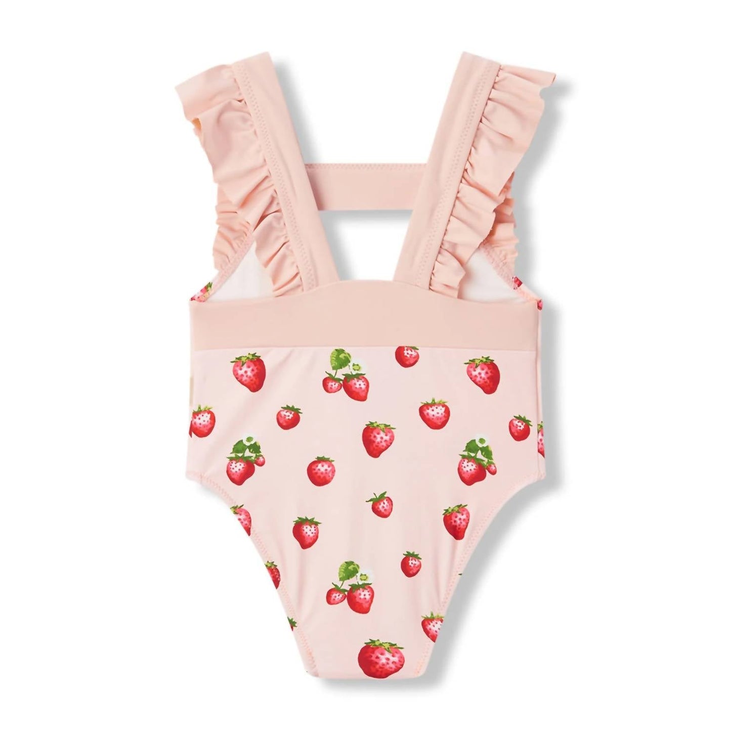Kid's Ruffle Square Neck Swimsuit
