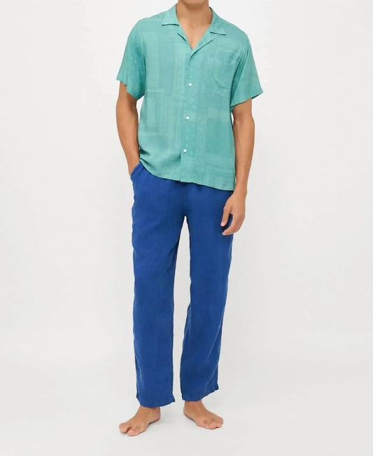 Tonal Bandana Camp Shirt