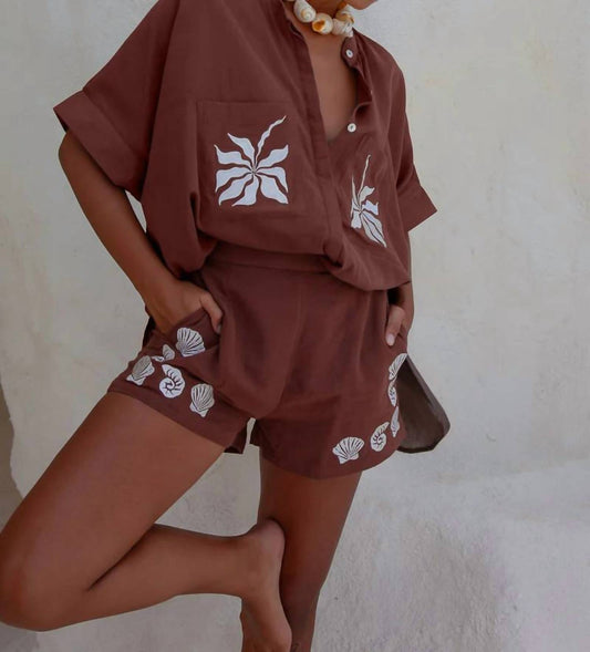 Elise High Rise Shorts