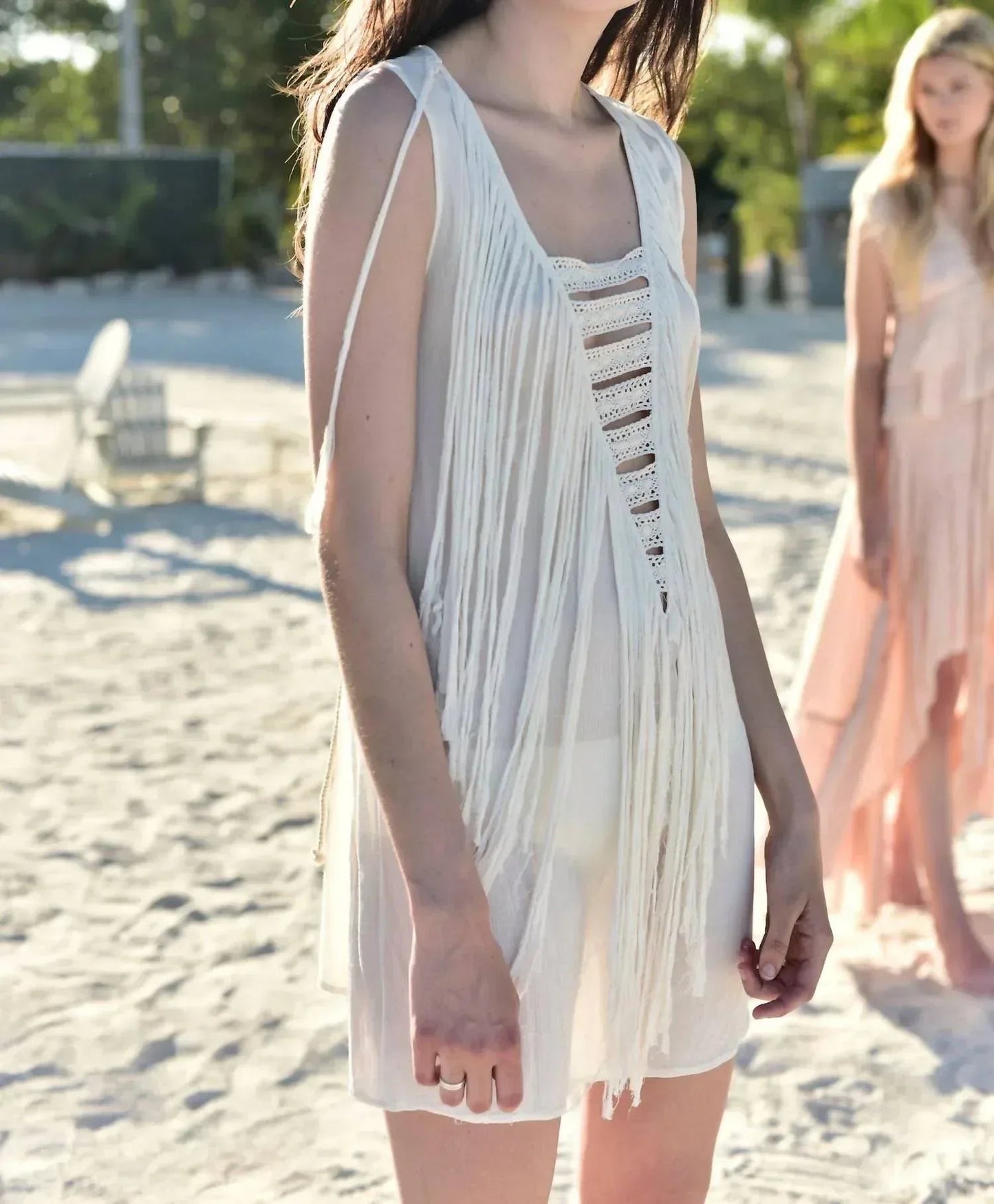 Women's Fringe Benefits Tunic