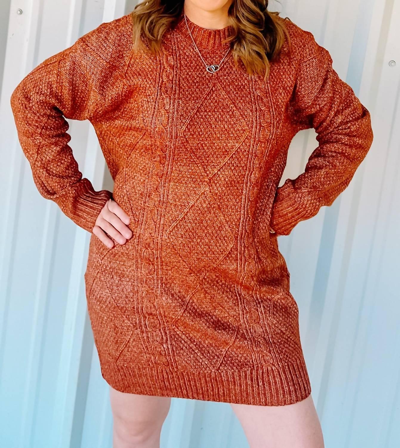 Long Sleeve Sweater Dress