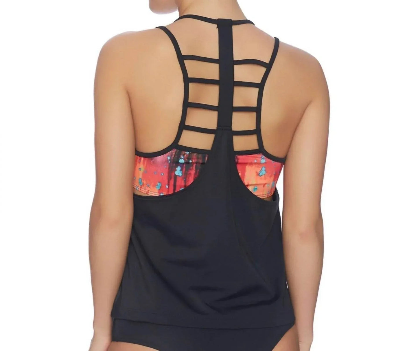 Galaxy D-Cup 2-in-1 Tanktop mit Sport-BH